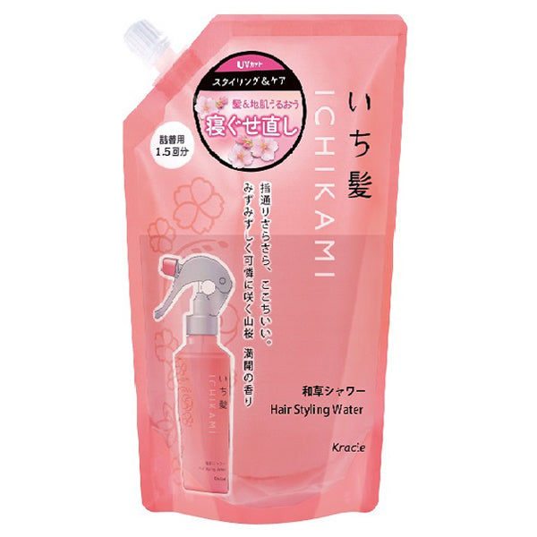 Ichikami Moisturizing Hair & Scalp Fixer with Japanese Herbal Shower Refill (375ml)