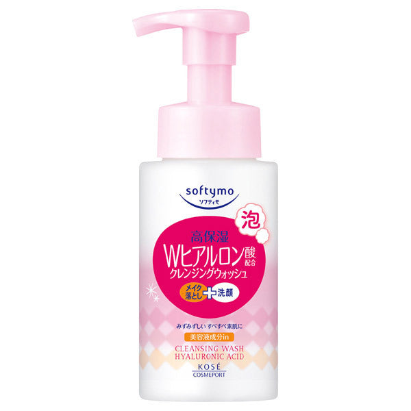 Softymo Foaming Cleansing Wash H (Hyaluronic Acid), 200ml