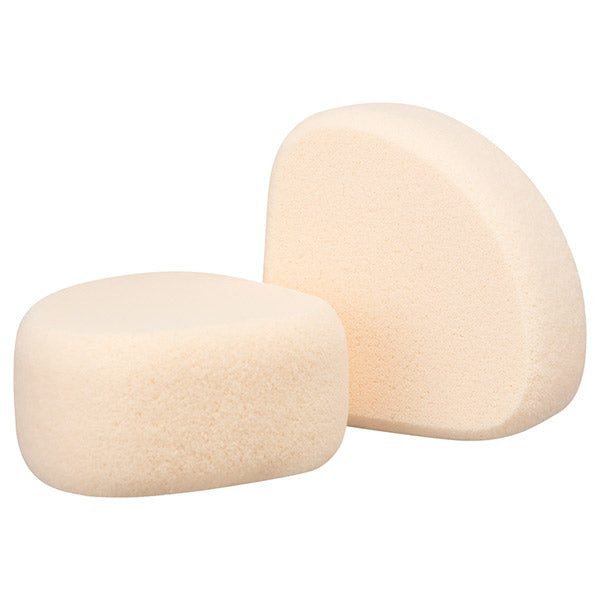 Koh Gen Do Makeup Sponge (Liquid/Cream Foundation), 2pcs with Case
