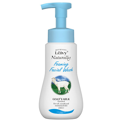 Leivy Foam Facial Wash Goat's Milk, 230ml