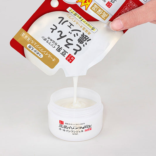 Nameraka Honpo Toron to Koi Gel Enrich Refill, 100g