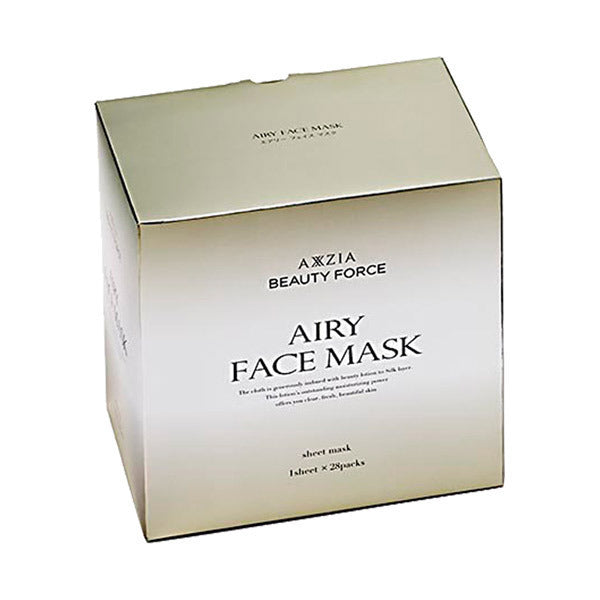 Axxzia Beauty Force Airy Face Mask, 28 Sheets