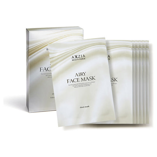 AXXZIA BEAUTY FORCE AIRY FACE MASK, 7 sheets