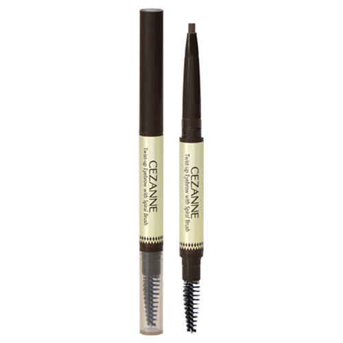 CEZANNE Eyebrow with Brush Twist-Up (04 Deep Brown)