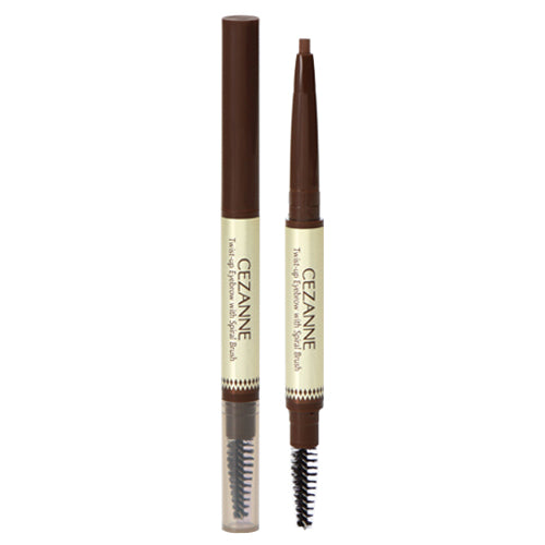 CEZANNE Eyebrow with Brush Twist-Up (01 Light Brown)