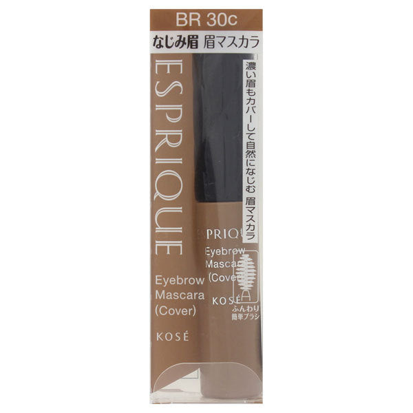 ESPRIQUE Styling Eyebrow Mascara (Eyebrow Color Cover), BR30c Dark Brown, 7g, Fragrance-free