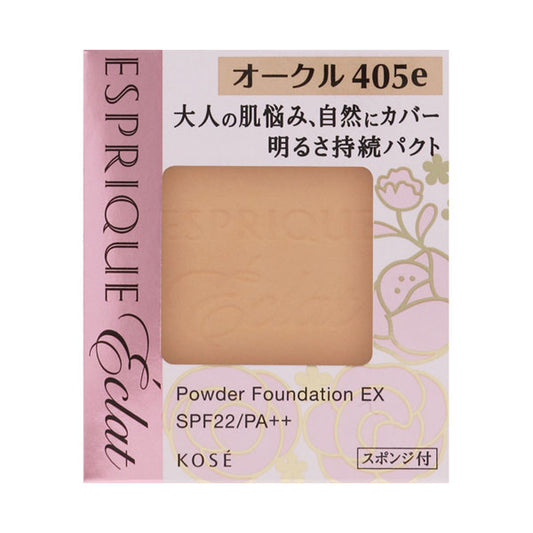ESPRIQUE Éclat Brightening Pact EX SPF22 (OC405e Ochre) , 9.3g