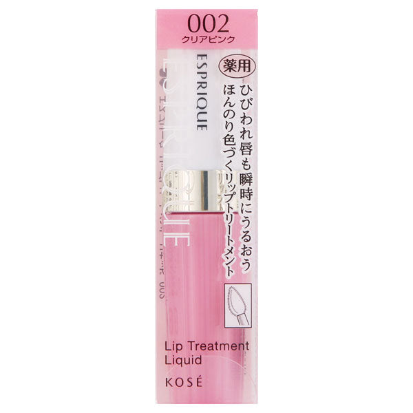 Esprique Lip Treatment Liquid, 002 Clear Pink, 6g