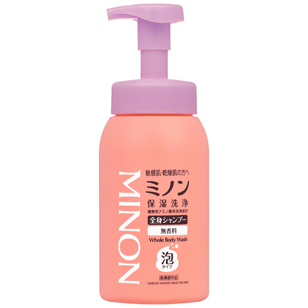 MINON All-Body Foaming Shampoo, 500ml