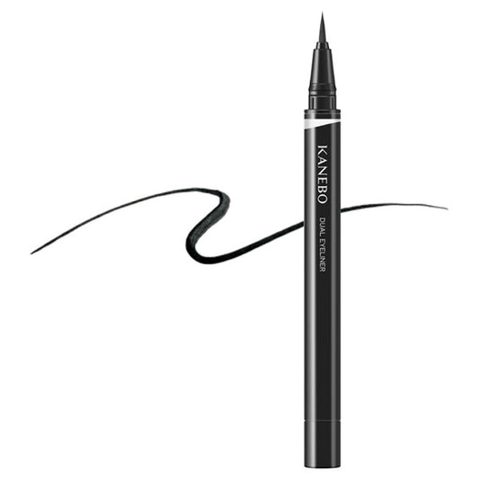 KANEBO Dual Eyeliner Liquid (01 Neutral Black), 0.4ml
