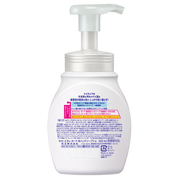Biore Guard Medicated Foaming Hand Soap, 250ml, Fragrance-Free