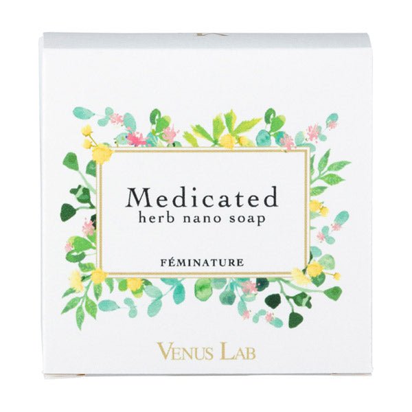 Venus Lab Feminature Medicinal Herb Nano Soap, 100g (Original Blend)