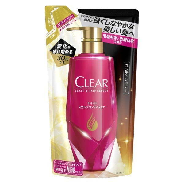 CLEAR Moist Scalp Conditioner Refill (Floral Fruity), 300g