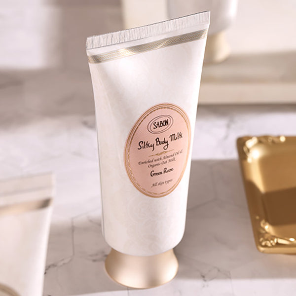 SABON Silky Body Milk Green Rose, 200ml