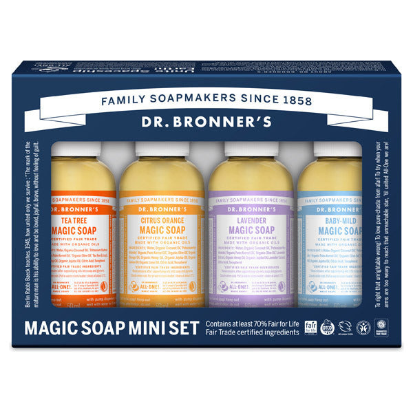 Dr. Bronner's Magic Soap Mini Set (Gentle Rose)