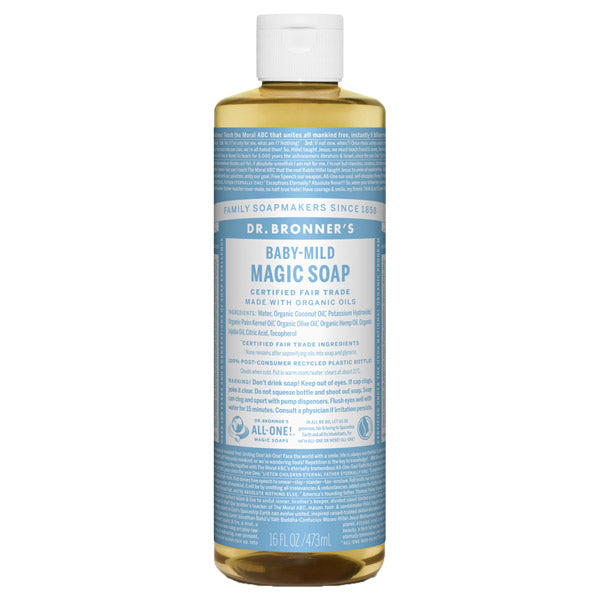 Dr. Bronner's Magic Soap Baby Mild, 473ml
