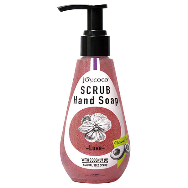 Scrub Hand Soap Love, 200ml, Delicate Floral Scent