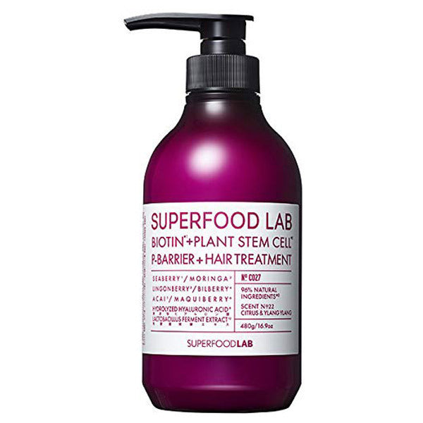 SUPERFOOD LAB BT+P Barrier Scalp Hair Treatment, 480g