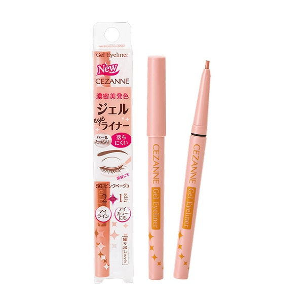CEZANNE Gel Eyeliner (50 Pink Beige)