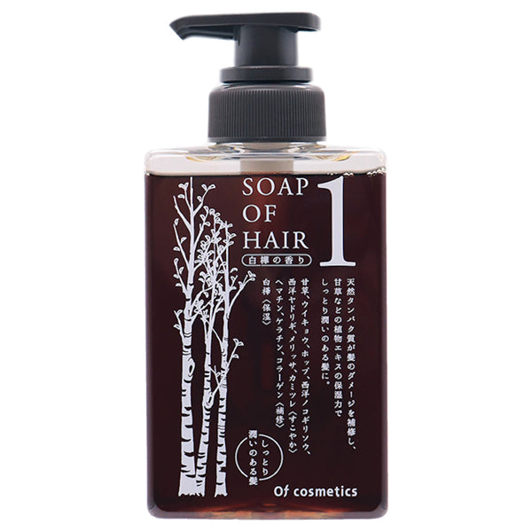 Of cosmetics Soap of Hair 1, 265ml (White Birch)