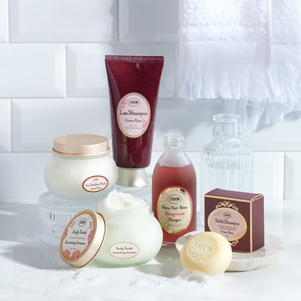 SABON Raw Shampoo Green Rose, 200ml, Green Rose