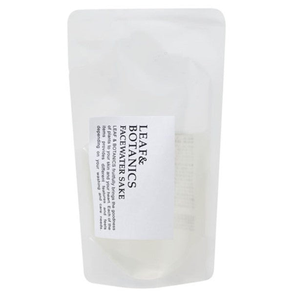 Leaf & Botanics Face Water Junmai-shu (Refill), 90ml
