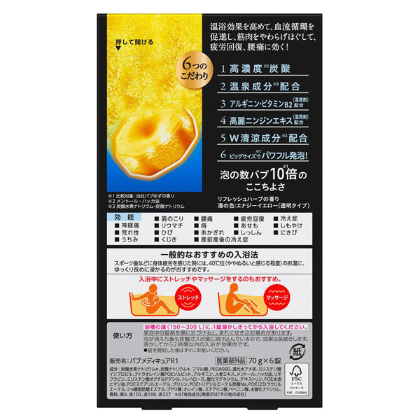 Medicure Refreshing Recovery, 6 tablets