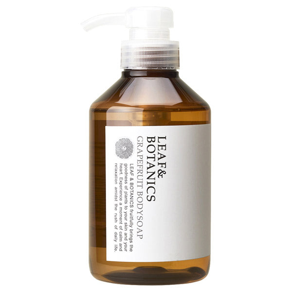 Leaf & Botanics Body Soap, 400ml (Grapefruit)