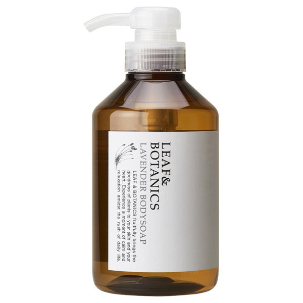 Leaf & Botanics Body Soap, 400ml (Lavender)