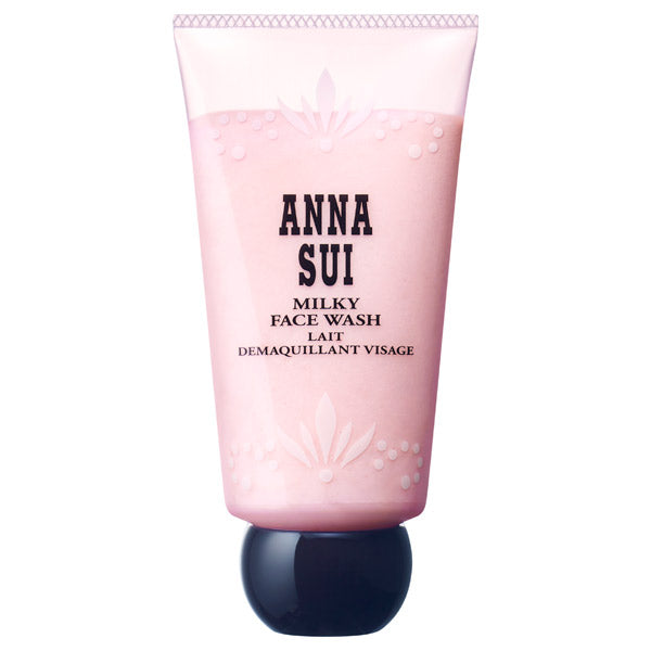 ANNA SUI Milky Face Wash, 120g (Floral, Rich Foam)