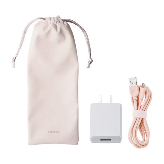 USB Styling Hair Iron, Pink, W18XD25XH165(mm)