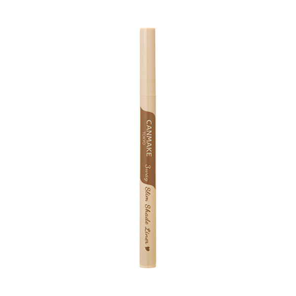 Canmake 3-Way Slim Shade Liner (02 Ash Brown)