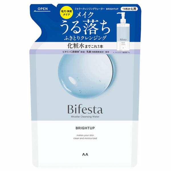 Bifesta Micellar Cleansing Water Bright Up Refill, 360ML