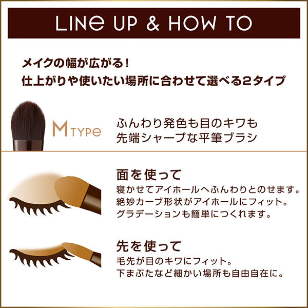 excel Eyeshadow Brush M