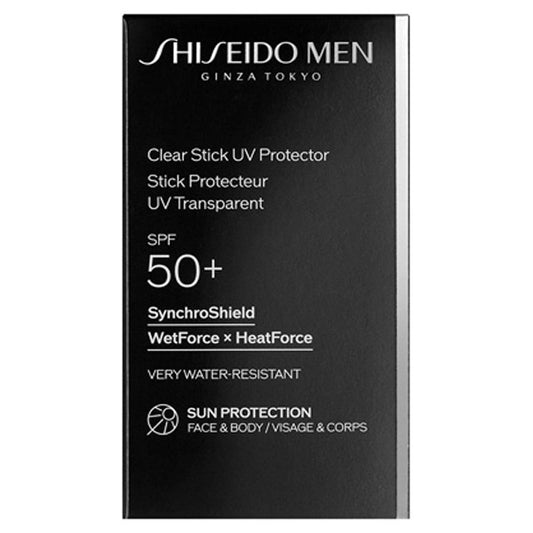 SHISEIDO MEN Clear Stick UV Protector SPF50, 20g