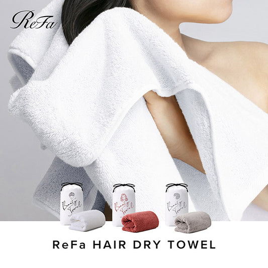 ReFa Hair Drying Towel (Gray)