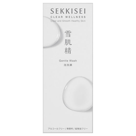 Sekkisei Clear Wellness Gentle Wash, 160ml (Unscented)