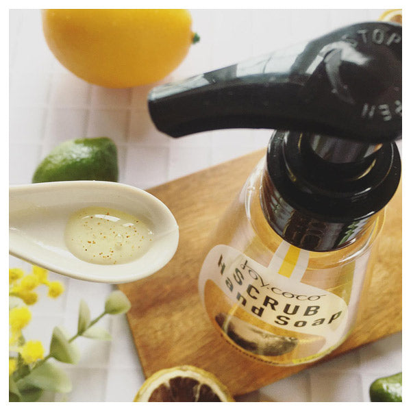 Scrub Hand Soap Love, Mini, 30ml, Delicate Floral Scent