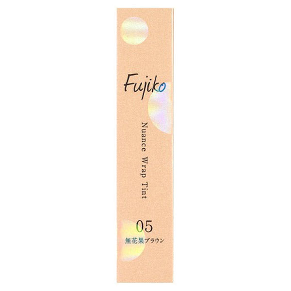Fujiko Fujiko Nuance Wrap Tint, 05 Fig Brown, 2.8g, Moisturizing and plump, Grapefruit scent