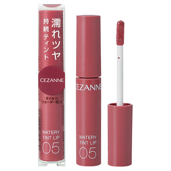 CEZANNE Watery Tint Lip (05 Plum Red)