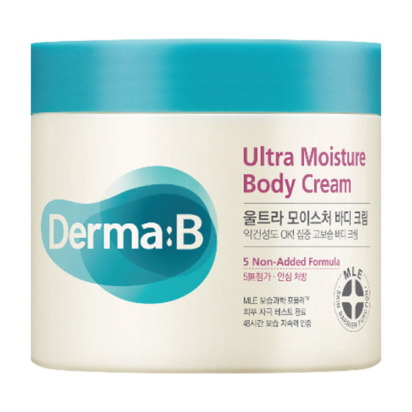 DermaB Ultra Moisture Body Cream, 430ml (Mild Vanilla)