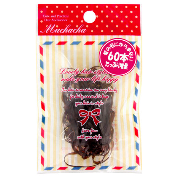 muchacha No-Tangle Hair Tie MC200-12 (Brown)