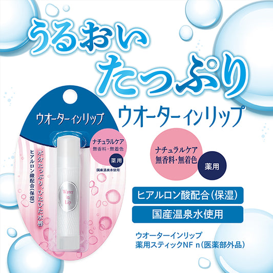 Water in Lip Medicated Stick NF (Unscented), 3.5g