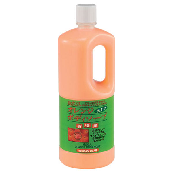 Tabibijin Orange Body Soap (Refill), 1000ml