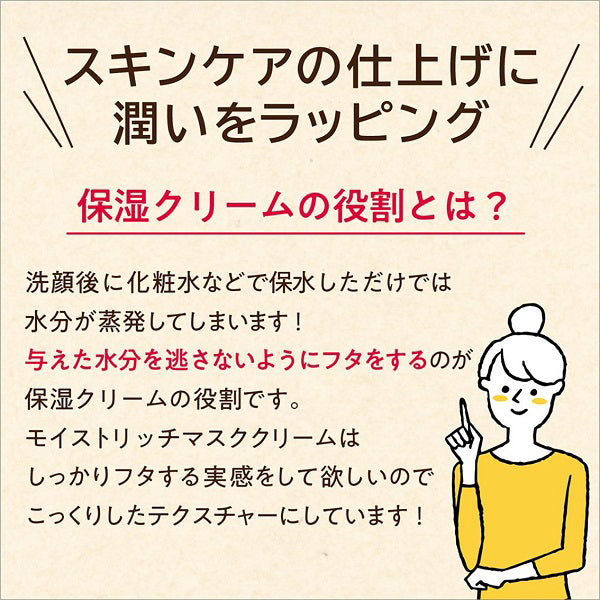 Setagaya Cosmetics Moist Rich Mask Cream, 100g