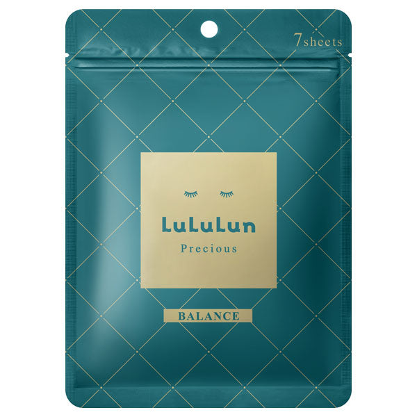 Lululun Precious GREEN (Balance), 7 sheets