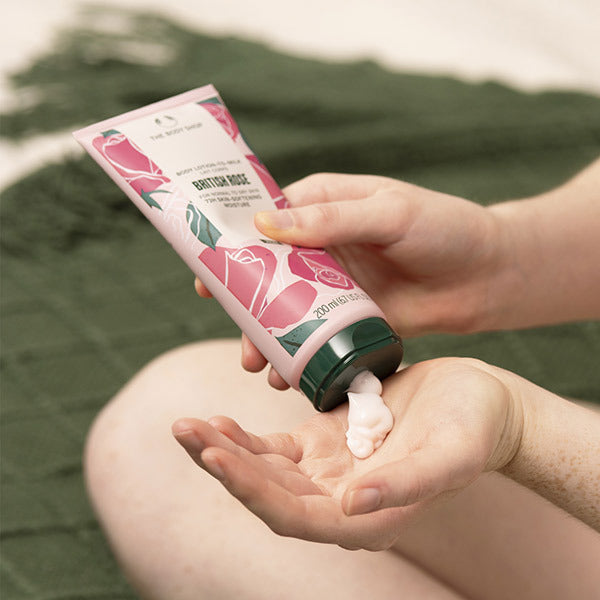 British Rose Body Lotion, 200ml