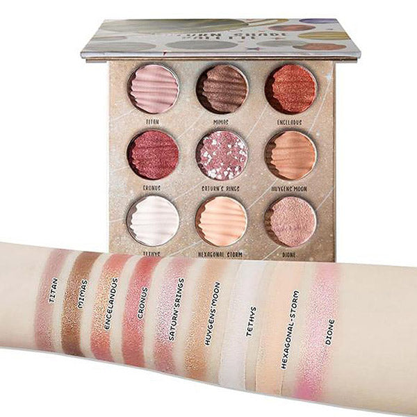 DiTO Galaxy 9-Color Eyeshadow Palette (Saturn), 11.5g