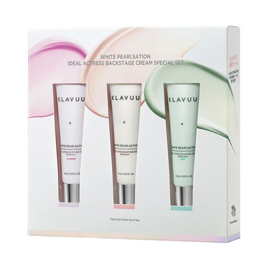 KLAVUU Actress Backstage Cream Special Set SPF30, 10ml x 3