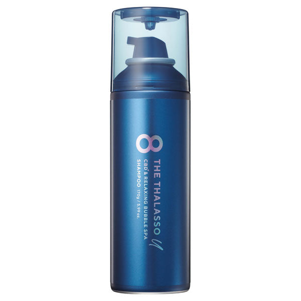 8 the Thalasso u CBD & Relaxing Bubble Spa Carbonated Foam Shampoo (Musky Savon), 170g
